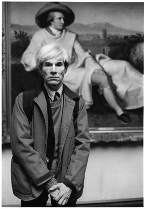 Ludwiggalerie Oberhausen, Foto: Andy Warhol, Frankfurt, 1981 © Barbara Klemm