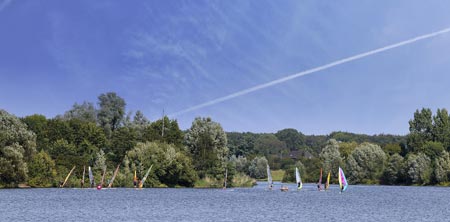 Segeln am Elfrather See, Foto: Stadt Krefeld, Fachbereich Presse und Kommunikation