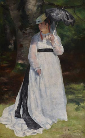 Ausstellung zum Jubiläum des Museums Folkwang, Foto: Pierre-Auguste Renoir; Lise-La femme à l`ombrelle
