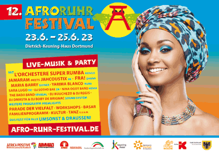 Afro Ruhr Festival, Plakat: Veranstalter