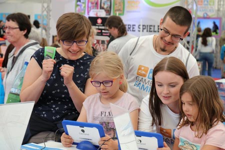 Erlebniswelt Games for Families, Foto: Messe Westfalenhallen Dortmund GmbH