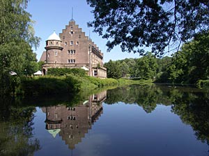 Das Schloss Wittringen bei Gladbeck.