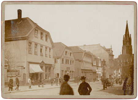 Rottstraße, Essen (um 1897), Foto: Fotoarchiv Stiftung Ruhr Museum; Ernst Flügge