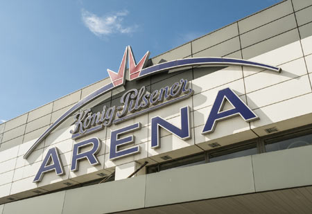 Die König-Pilsener Arena Oberhausen, Foto: ASM Global