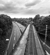 Klaus Meyer: Typisch Ruhrgebiet - Die A43 bei Herne
