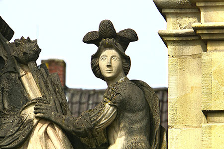 Statue Schloss Lembeck, Fotocredit: pixabay, skuter56