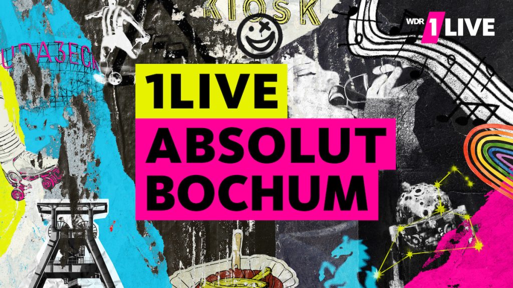 Titelbild Absolut Bochum mit Wahrzeichen der Stadt Bild: 1LIVE