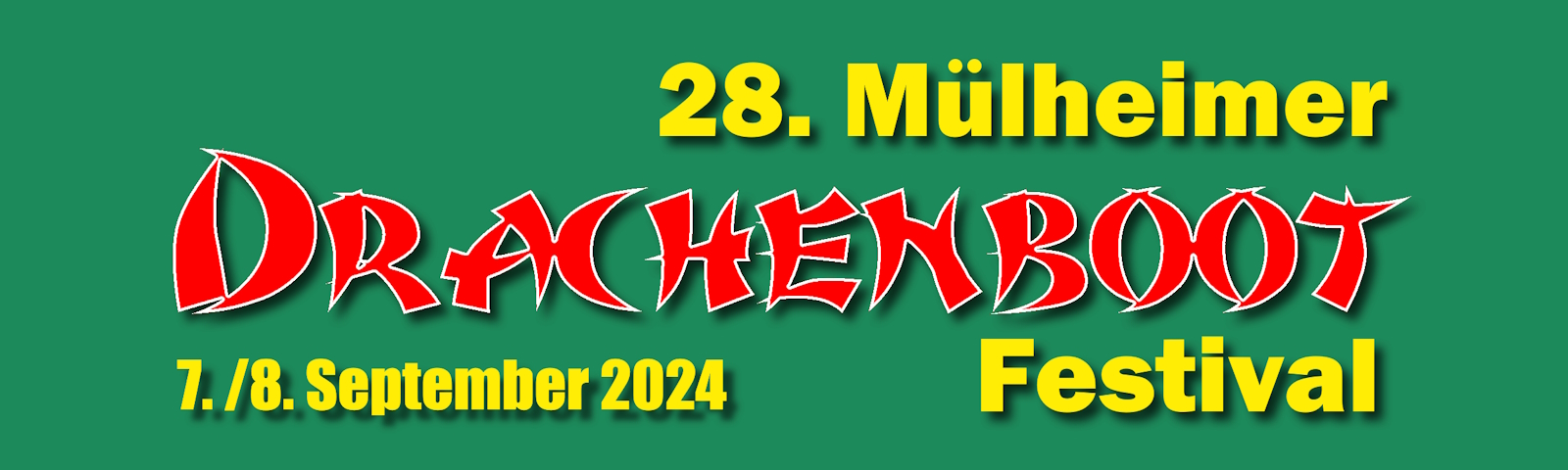 28. Mülheimer Drachenboot Festival 2024